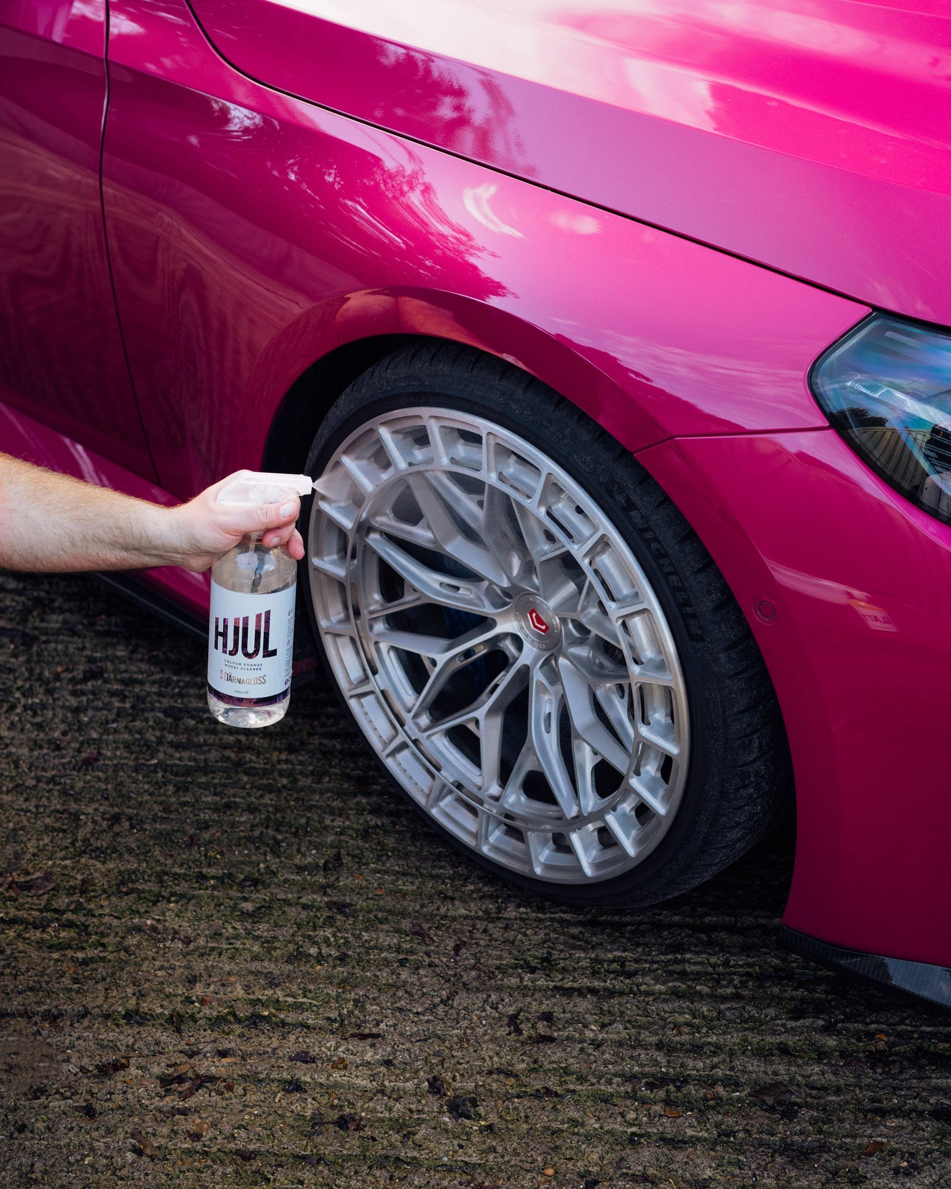 Hjul colour-change wheel cleaner — The Full Detail Kit
